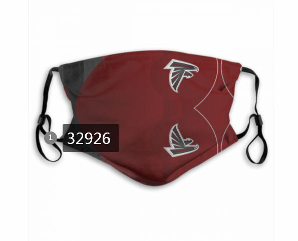 New 2021 NFL Atlanta Falcons 181 Dust mask with filter